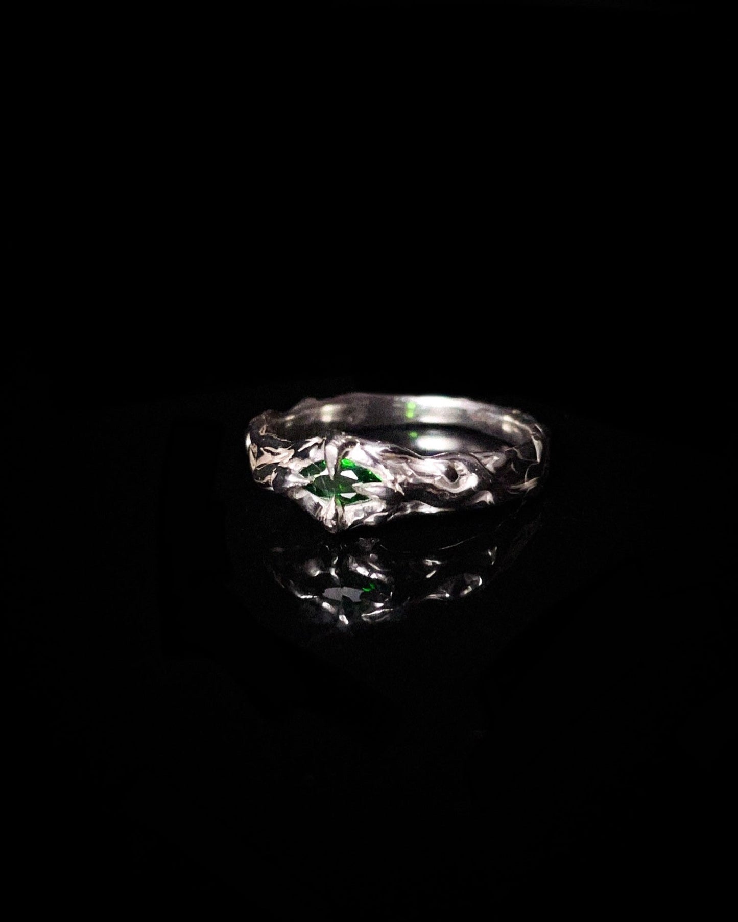 Anillo BÉSAME MUCHO verde