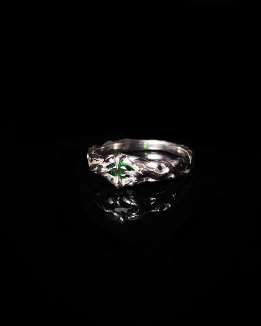 Anillo BÉSAME MUCHO verde