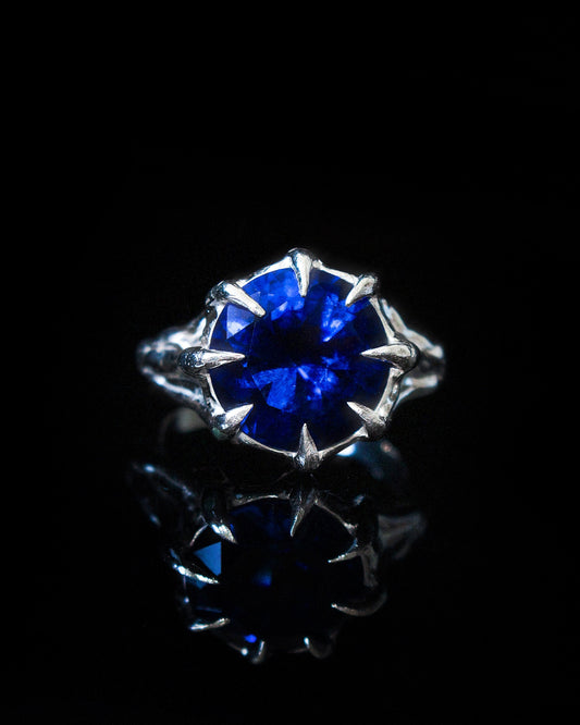 Anillo LLÓRAME UN RÍO azul