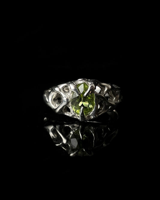 Anillo MELANCOLÍA peridoto