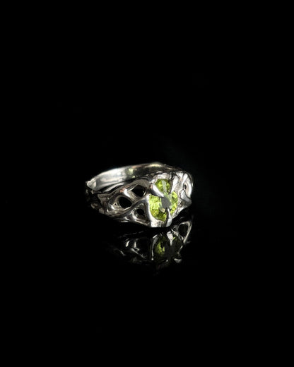Anillo MELANCOLÍA peridoto
