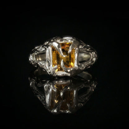 Anillo METANOIA citrino