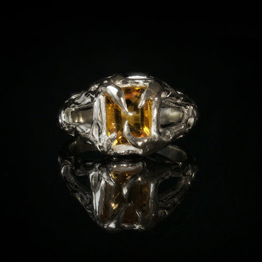 Anillo METANOIA citrino