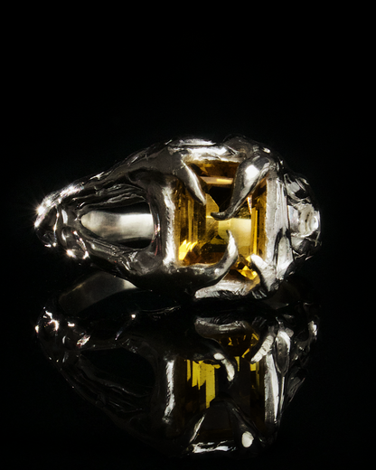 Anillo METANOIA citrino