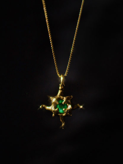 Colgante OMEGA enchape oro